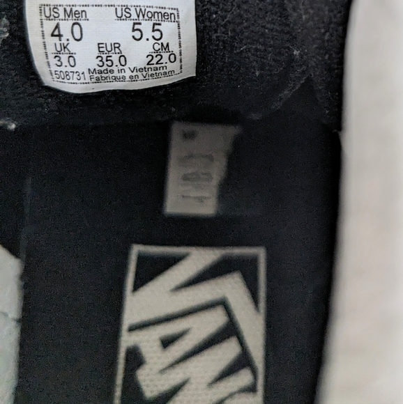 VANS Sk8-Hi High Fruit Skull sneakers women's 5.5/ men's 4 - Picture 12 of 12